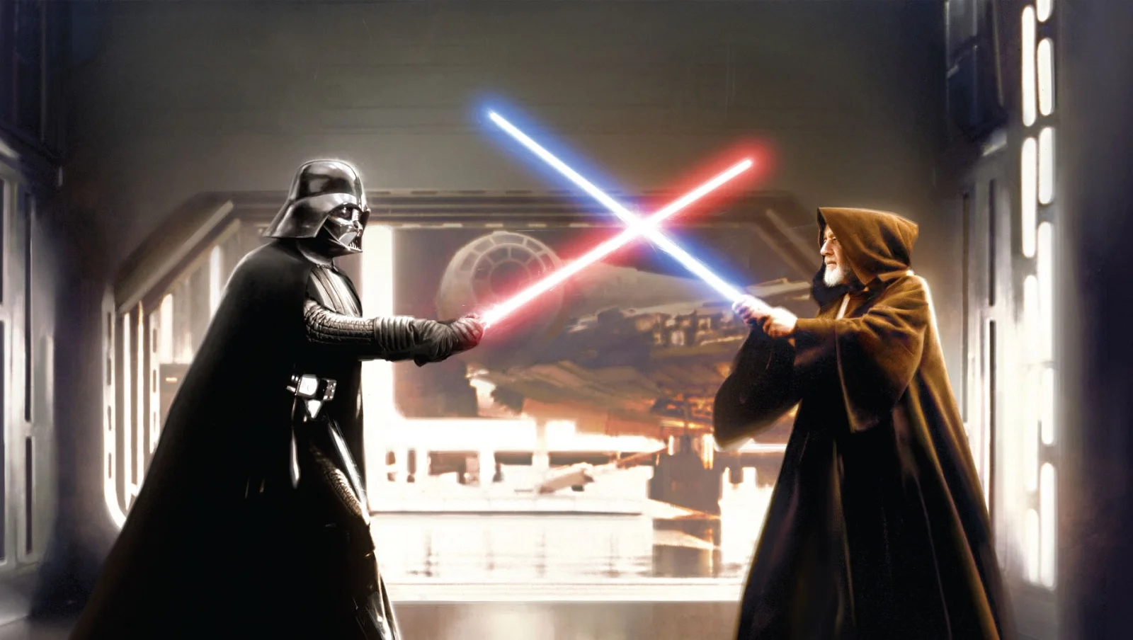 Фанаты «Звездных войн» переделали сцену битвы Оби-Вана Кеноби с Дартом Вейдером - фото 1
