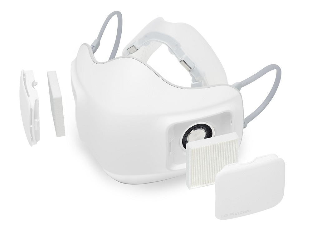 LG анонсирова многоразовую маску PuriCare Wearable Air Purifier с аккумулятором и сменными фильтрами - изображение 1 LG анонсирова многоразовую маску PuriCare Wearable Air Purifier с аккумулятором и сменными фильтрами - фото 1