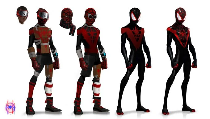 Концепт-арты «Человека-паука: Через вселенные» позволяют взглянуть на альтернативные костюмы героев - фото 7
