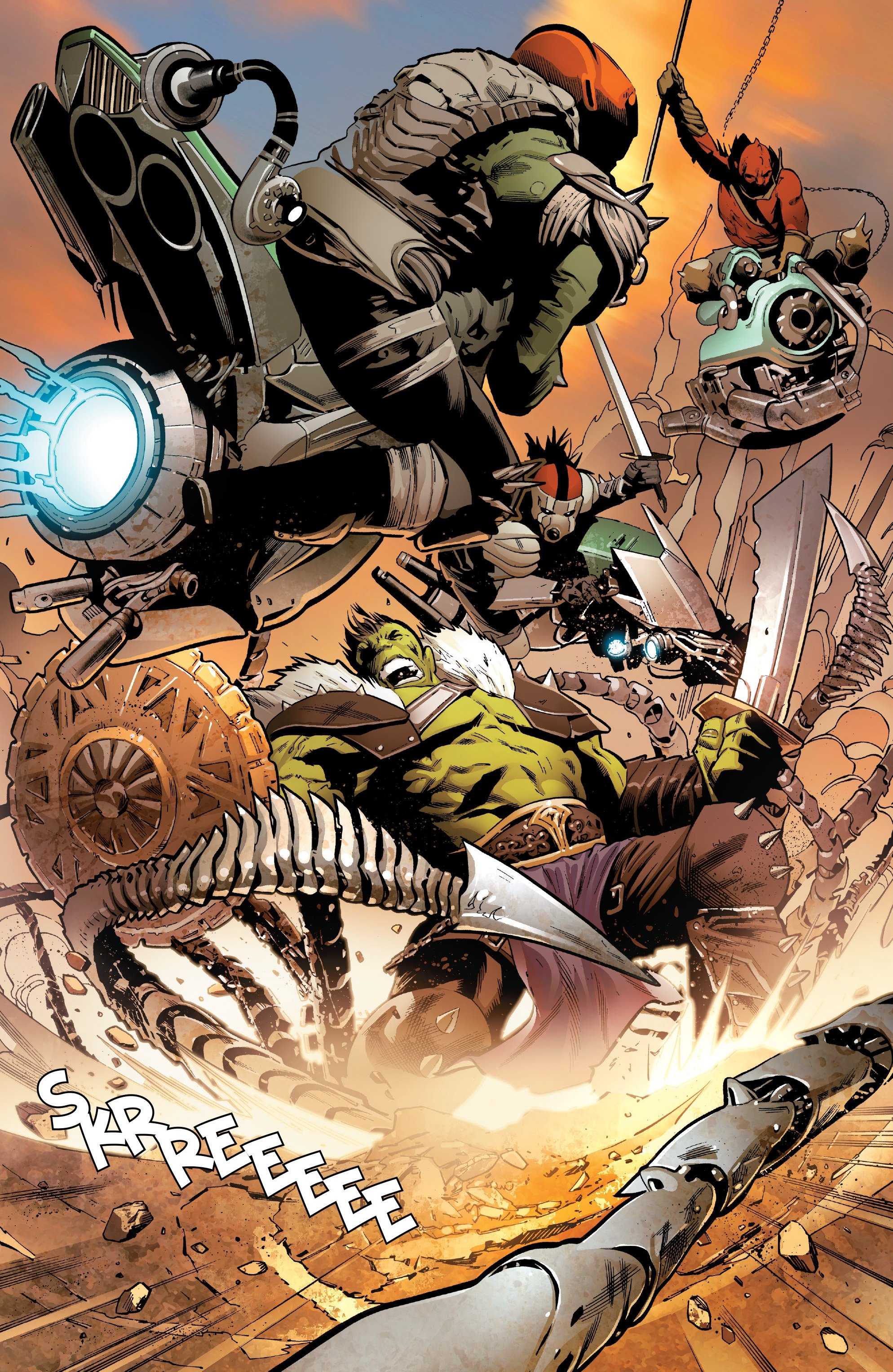 Новая «Планета Халка» — это «Безумный Макс» с зеленым гигантом в главной роли - фото 3