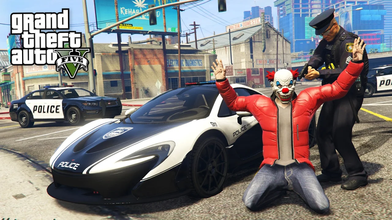 Гифка дня: задержание «опасного» преступника в Grand Theft Auto 5 - фото 1