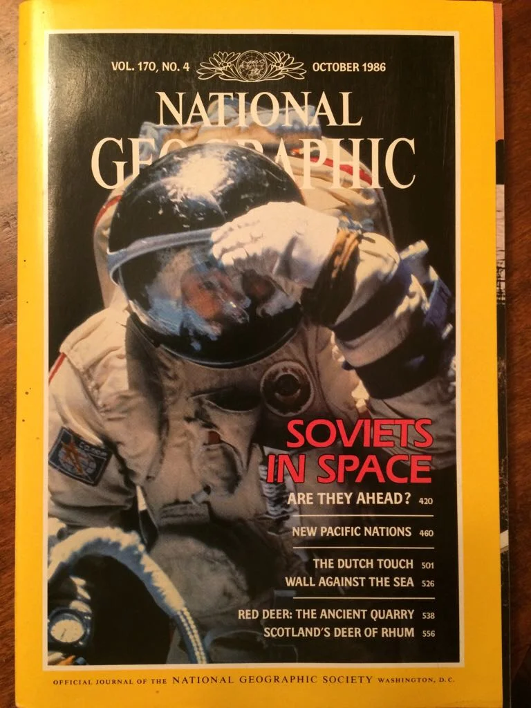 Американские обложки журналов про русских космонавтов - фото 5