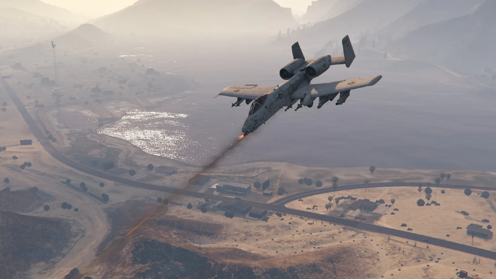 Гифка дня: филигранная точность посадки истребителя в Grand Theft Auto 5 - фото 1