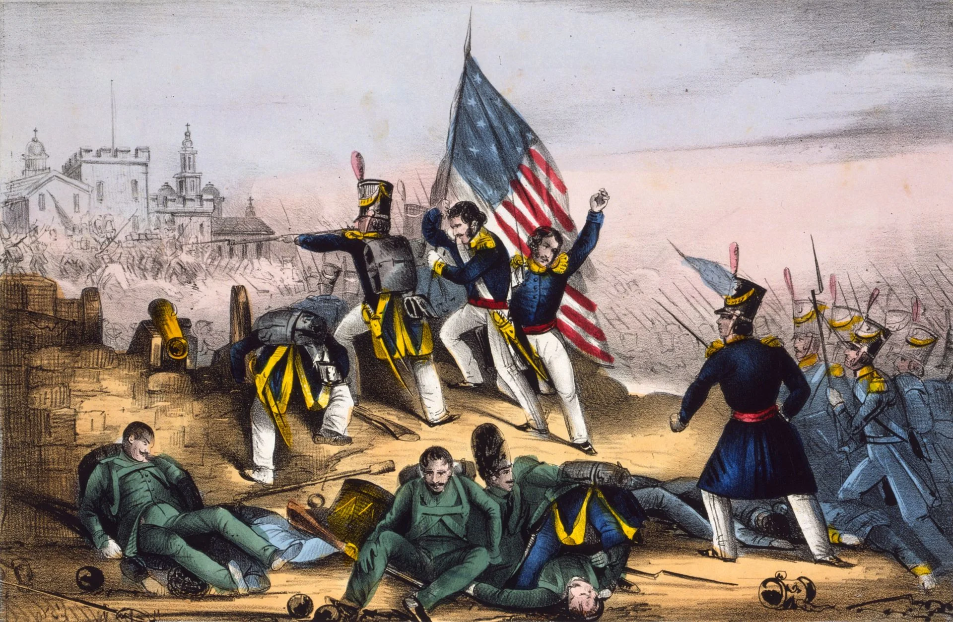 Сражение при Чапультепеке в ходе Американо-мексиканской войны