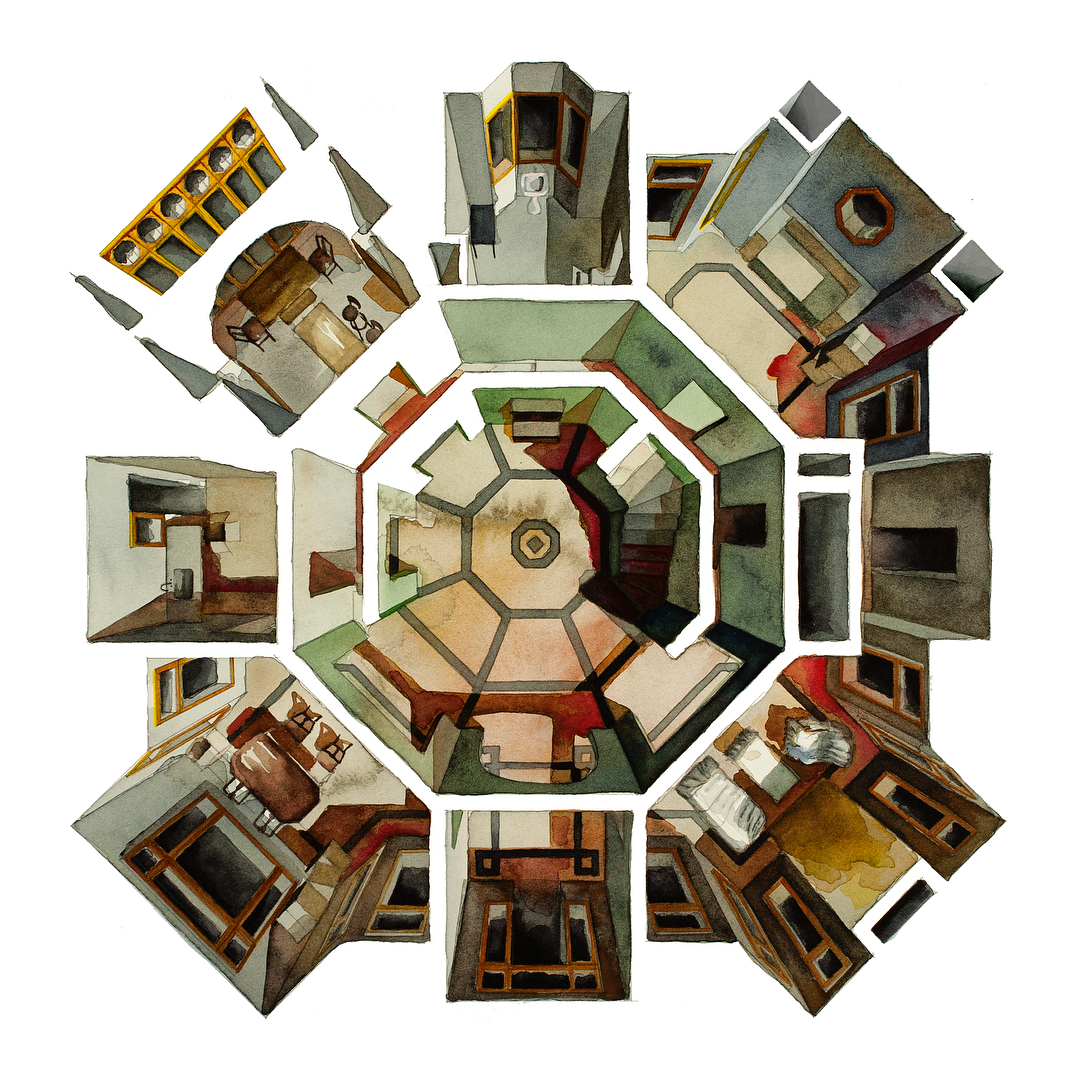 Instagram дня: как выглядит планировка домов из фильмов и сериалов - изображение 7 Instagram дня: как выглядит планировка домов из фильмов и сериалов - фото 7