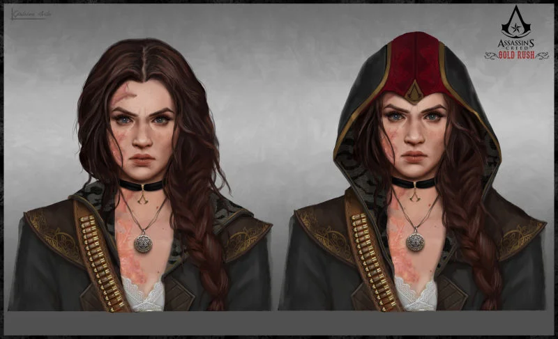 Как бы выглядела героиня Assassin's Creed на Диком Западе? - фото 4