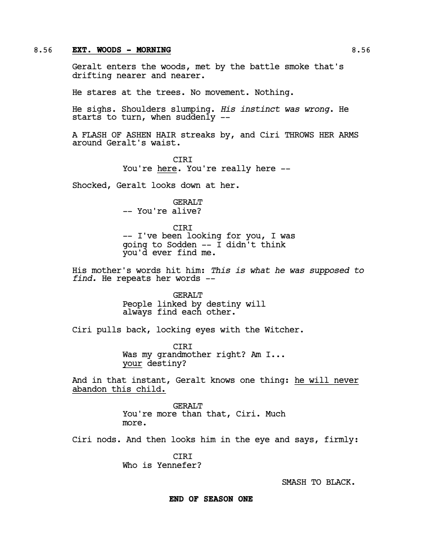 Шоураннер «Ведьмака» объяснила, почему знакомство Геральта и Цири в сериале отличается от книг - изображение 1 Шоураннер «Ведьмака» объяснила, почему знакомство Геральта и Цири в сериале отличается от книг - фото 1