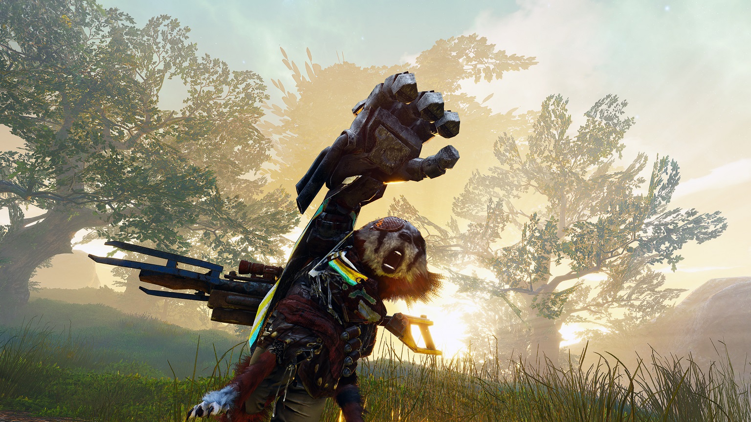 Впервые Biomutant показали год назад, на Gamescom 2017, но тогда геймплей был очень сырой и толком не объяснял, что это вообще такое. За год разработчики собрали еще один билд, довели до ума старые механики и придумали новые, и теперь Biomutant наконец стала похожа на игру. Может, не во всем удачную, но как минимум с понятной структурой геймплея. 