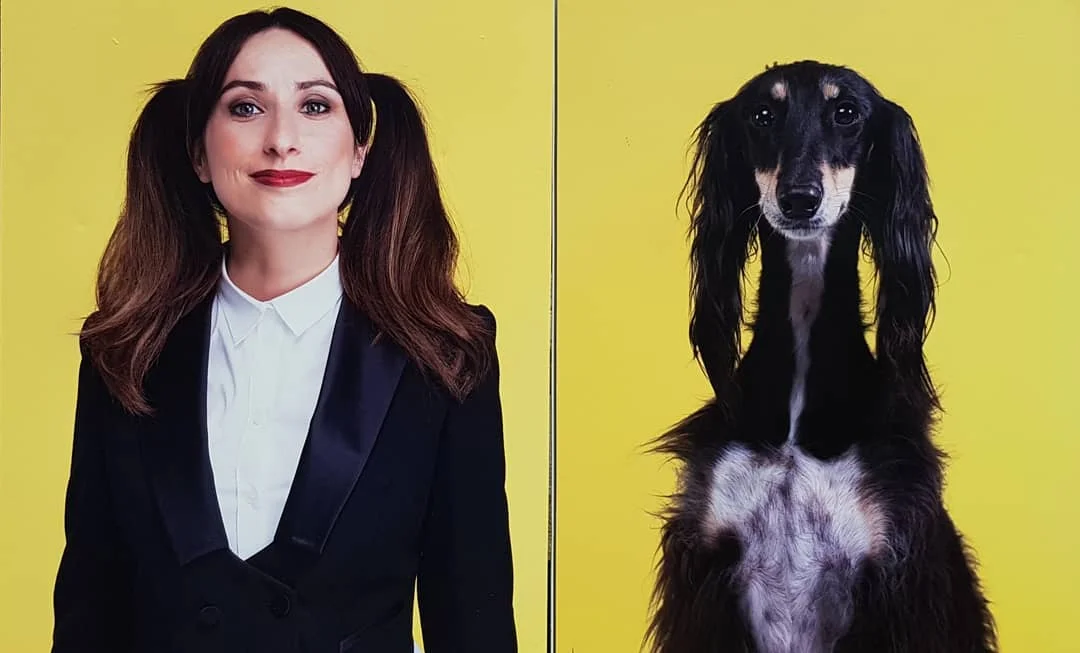 Фотограф делает снимки людей и собак, которые выглядят как двойники - фото 7