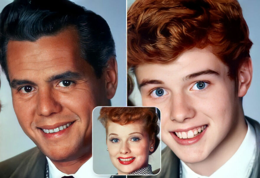 «Я люблю Люси»: Рикки Рикардо (Деси Арнас) и Люси Рикардо (Люсиль Болл)

Фото: Hidreley