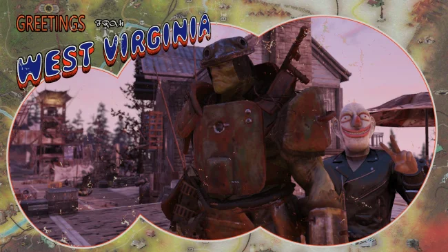 Игроки Fallout 76 делают забавные открытки с багами из игры - фото 10