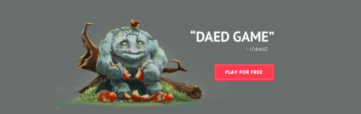 Главная страница сайта Dota 2 глазами фаната - фото 2
