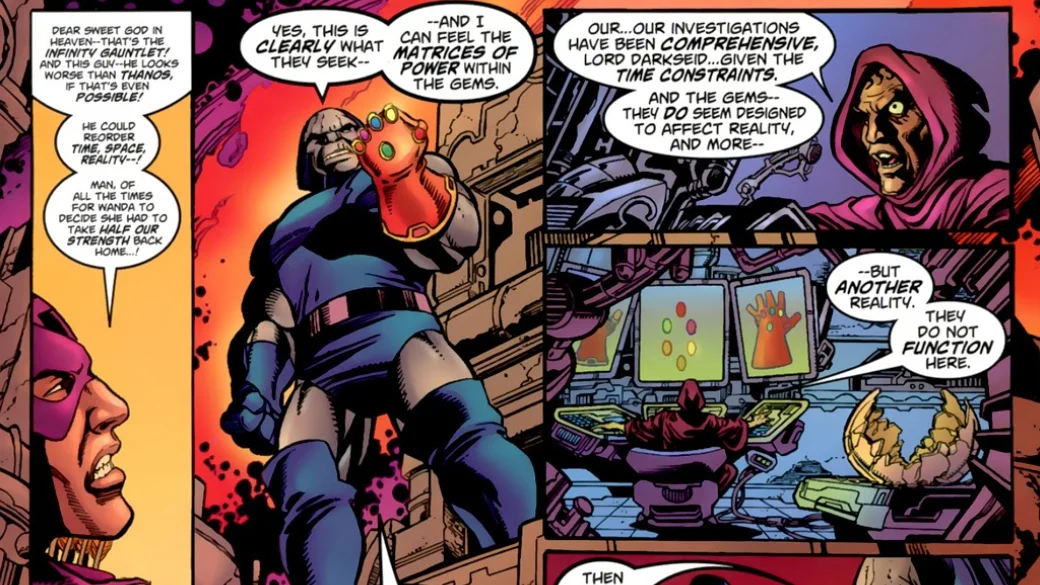 Какие персонажи Marvel, кроме Таноса, использовали Перчатку Бесконечности? - фото 17