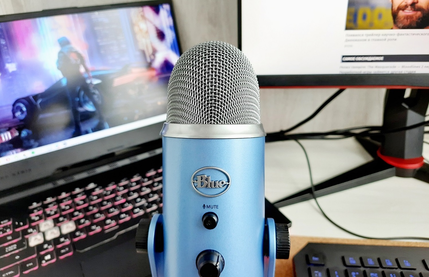 Обзор Blue Yeti. Микрофон в ретро стиле для стримов, записи голоса и видео - изображение 8 Обзор Blue Yeti. Микрофон в ретро стиле для стримов, записи голоса и видео - фото 8