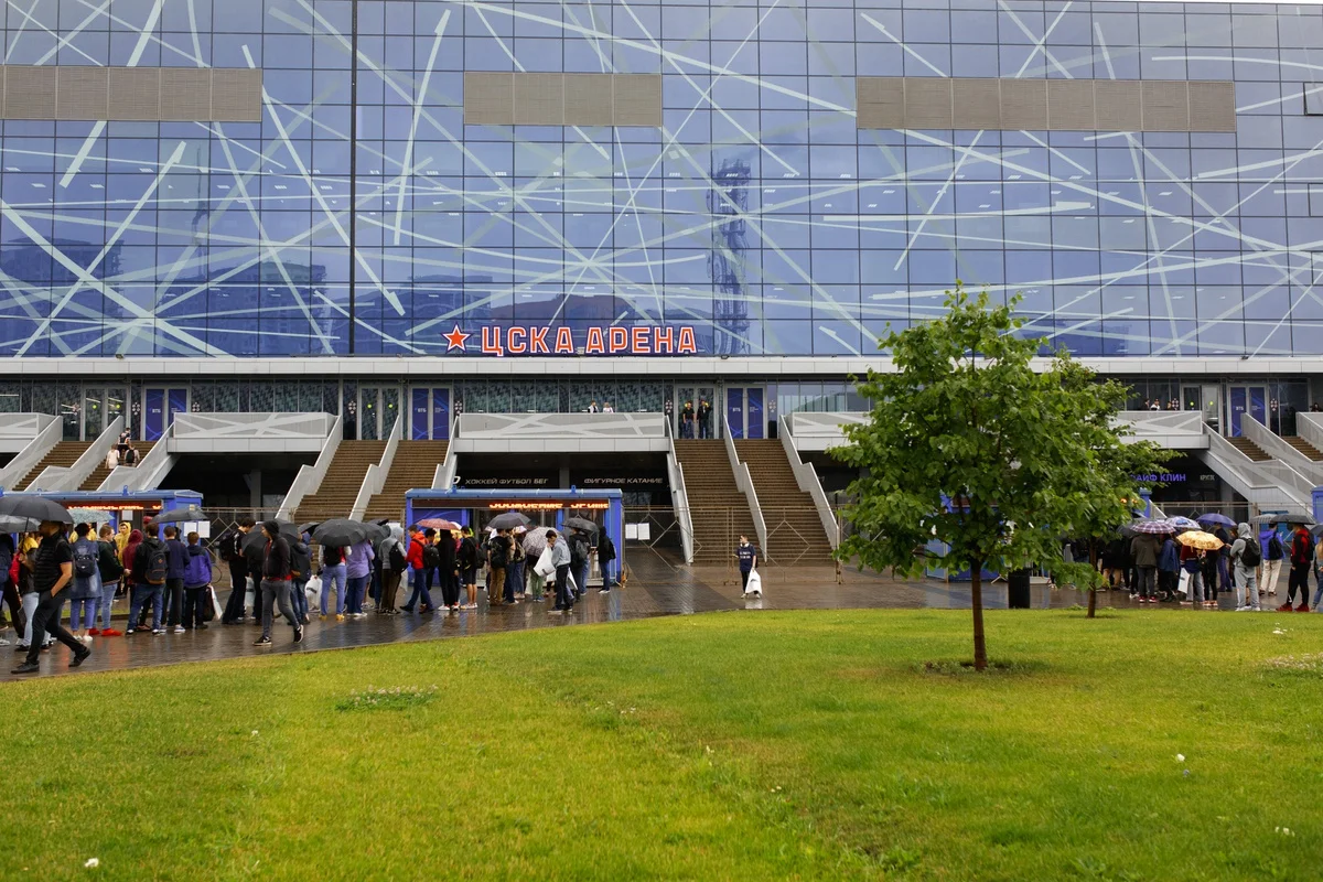 ЦСКА Арена, на которой проходят турниры по Dota 2