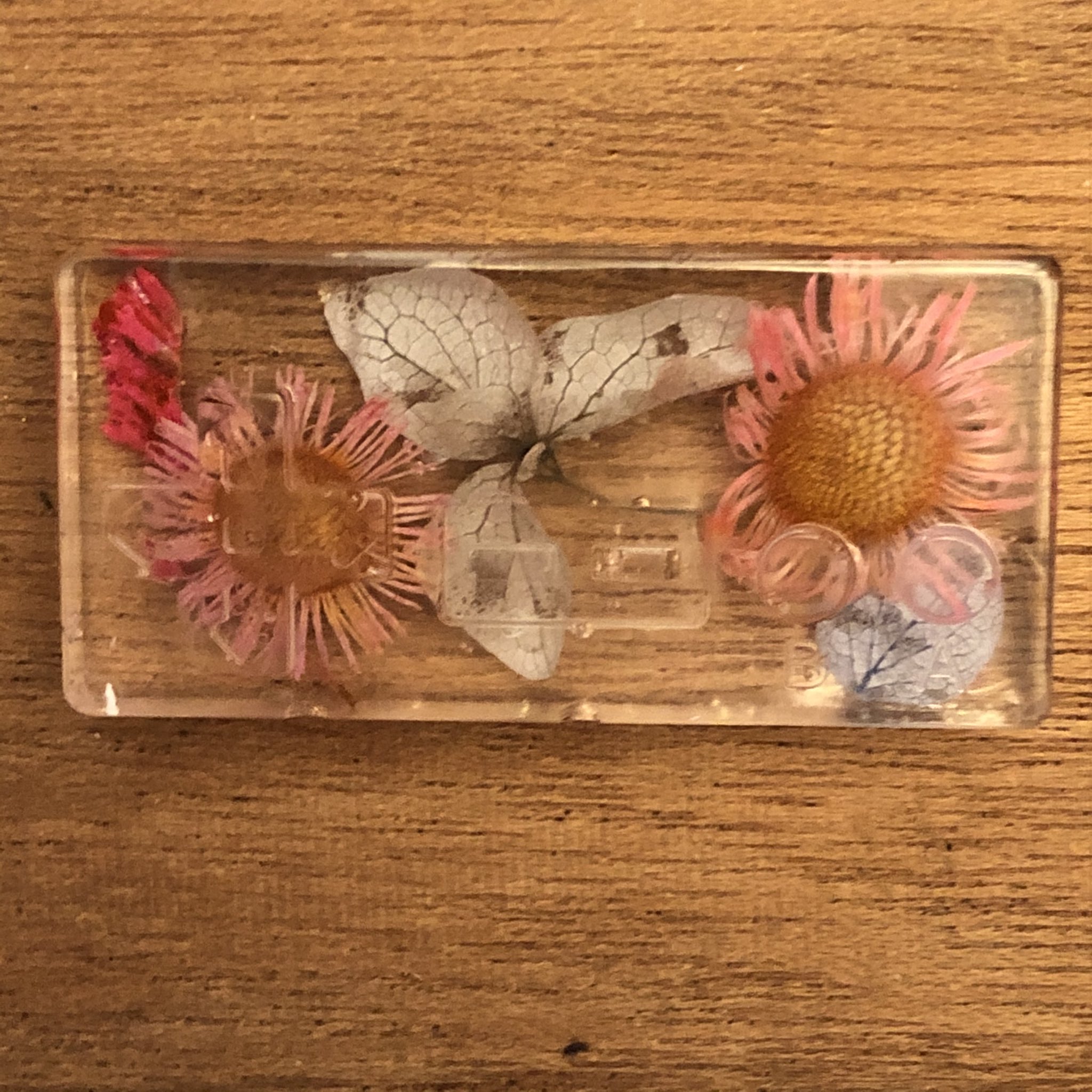 Девушка сделала декоративные прозрачные геймпады с цветами внутри - фото 4