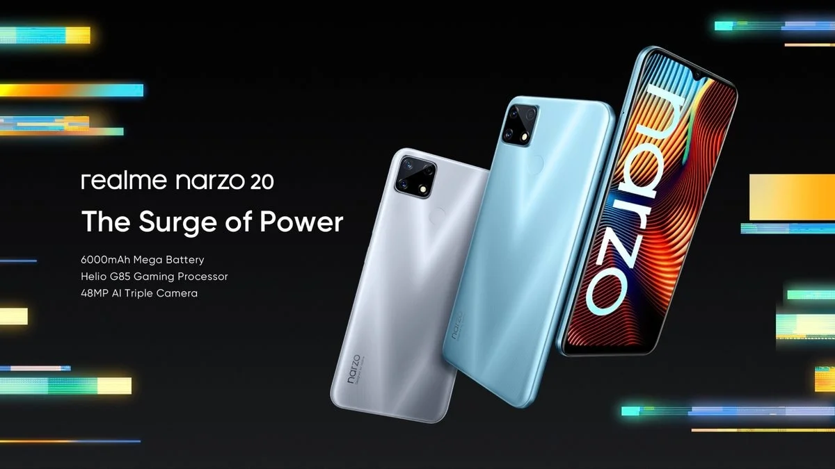 Realme представила линейку ультрабюджетных смартфонов Narzo 20A, 20 и 20 Pro - фото 2