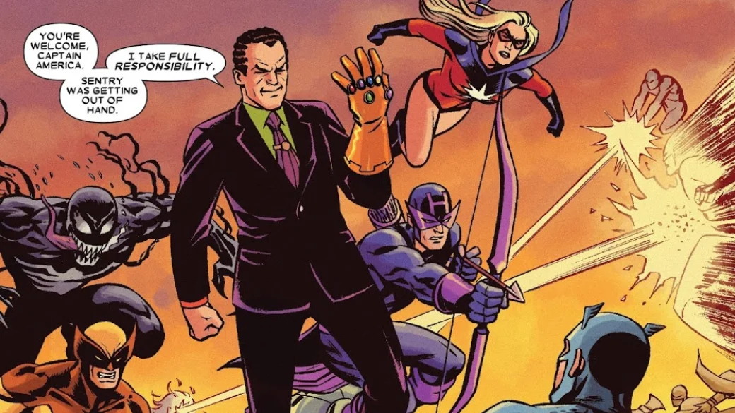 Какие персонажи Marvel, кроме Таноса, использовали Перчатку Бесконечности? - фото 13
