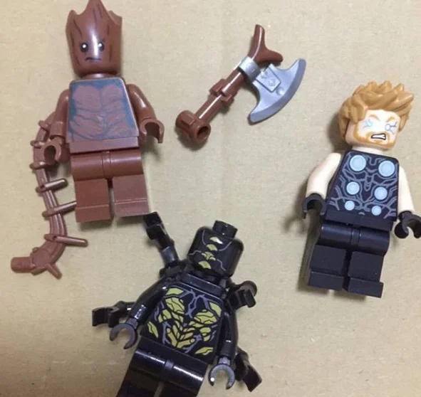 Посмотрите на новое оружие Тора в «Войне бесконечности». Благодарим фигурки LEGO! - фото 2