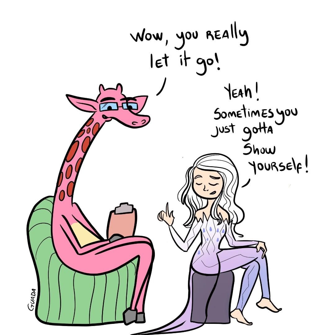 «Вы спасли Китай ради признания отца?»: художница отправила принцесс «Диснея» к психотерапевту - изображение 7 «Вы спасли Китай ради признания отца?»: художница отправила принцесс «Диснея» к психотерапевту - фото 7