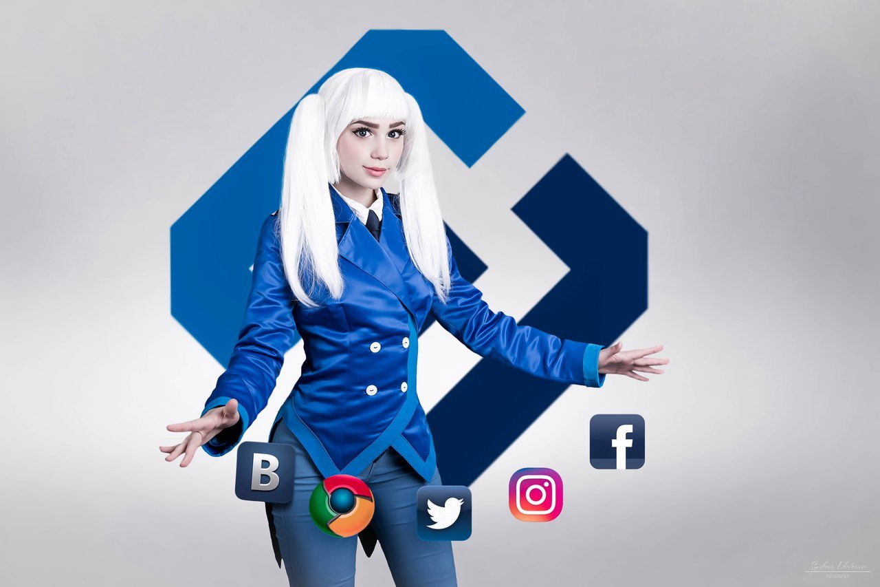 Косплей дня: Роскомнадзор-тян, блокирующая все, что вы любите - фото 4