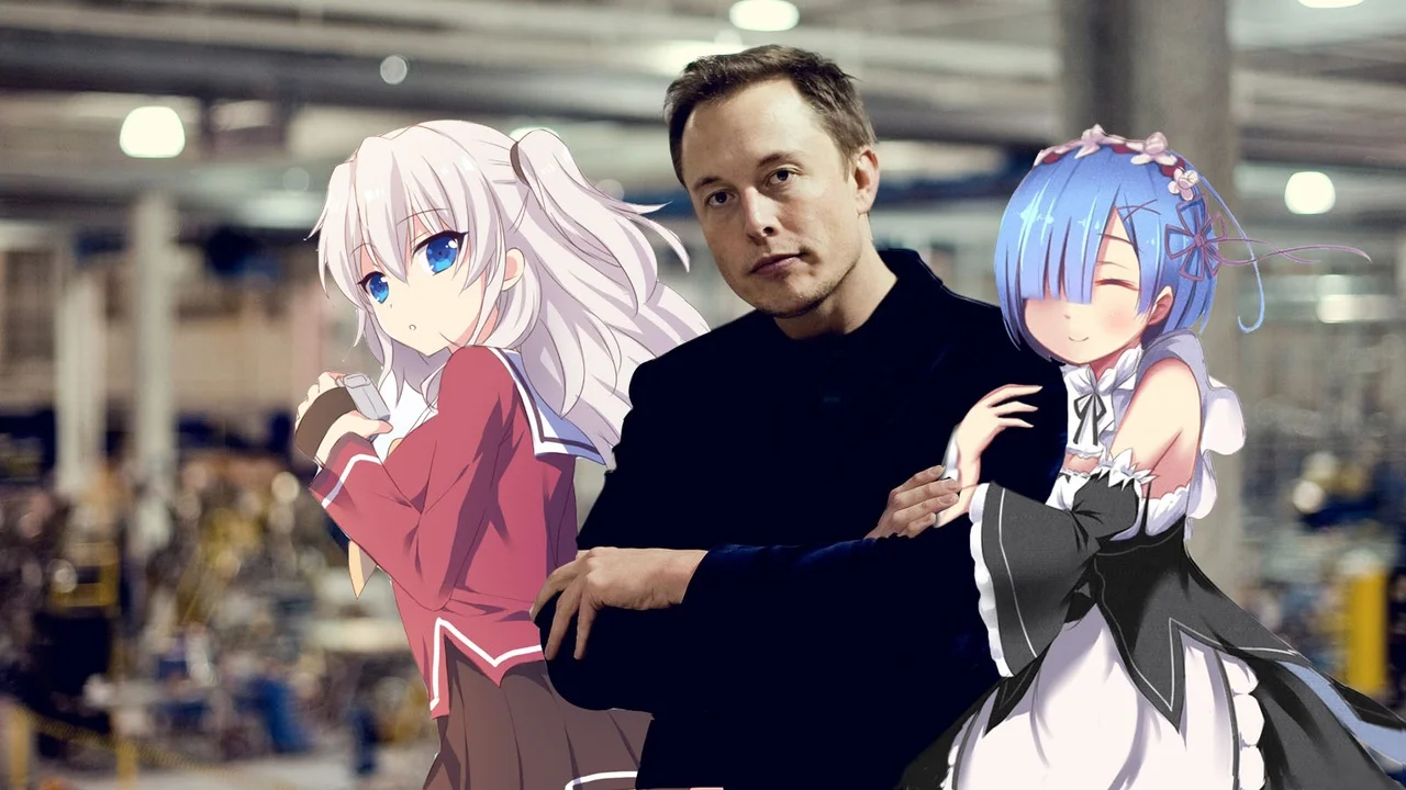 «NERV»: Илон Маск оказался фанатом аниме. Пользователи Сети ликуют и ждут кошкодевочек от него - фото 1