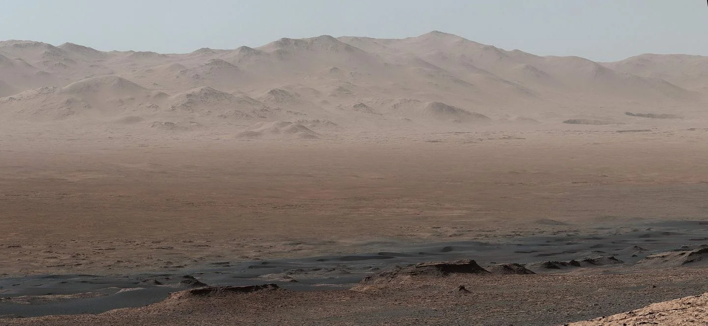 Типичный марсианский пейзаж