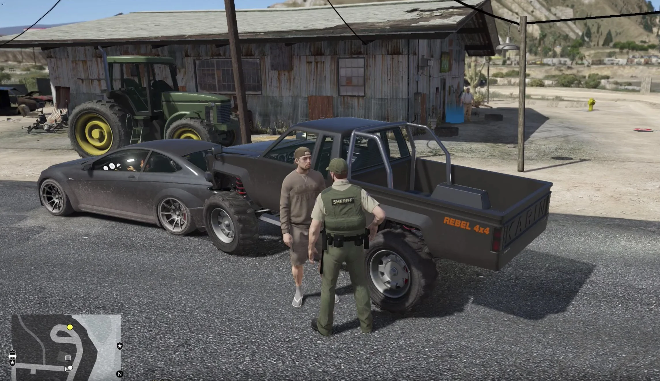 Гифка дня: проблемы при аресте в Grand Theft Auto 5 - фото 1