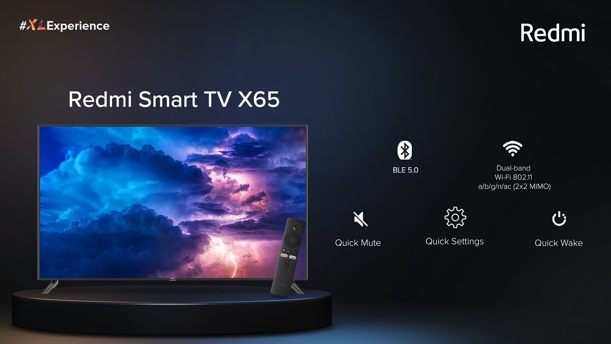Представлены доступные 4К-телевизоры Redmi Smart TV X50, X55 и X65 - фото 1