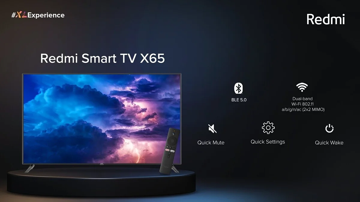 Представлены доступные 4К-телевизоры Redmi Smart TV X50, X55 и X65 - фото 1