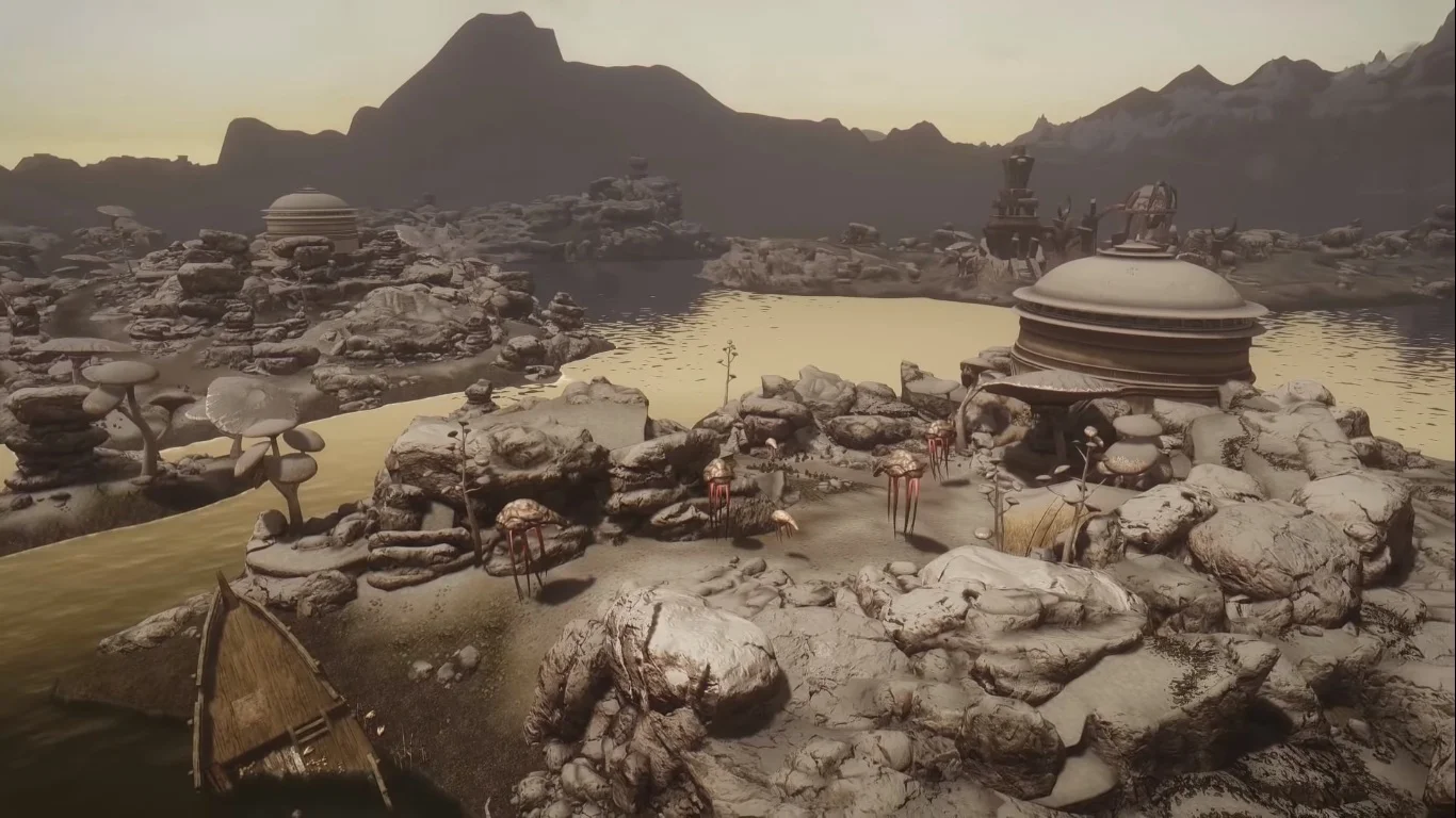 Авторы мода Beyond Skyrim: Morrowind выпустили ролик с потрясающе красивыми пейзажами - фото 1