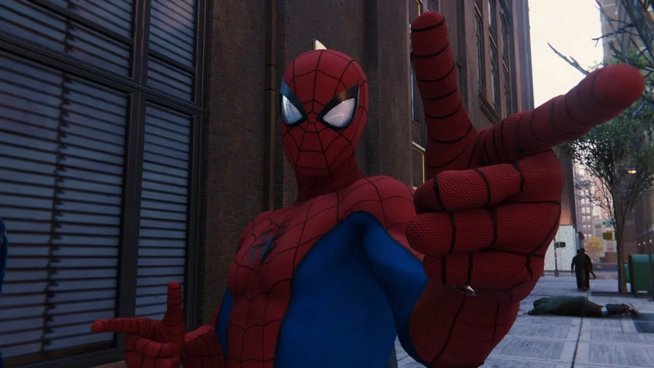 Гифка: это Человек-паук, Соник или космонавт в Spider-Man для PS4? - фото 1