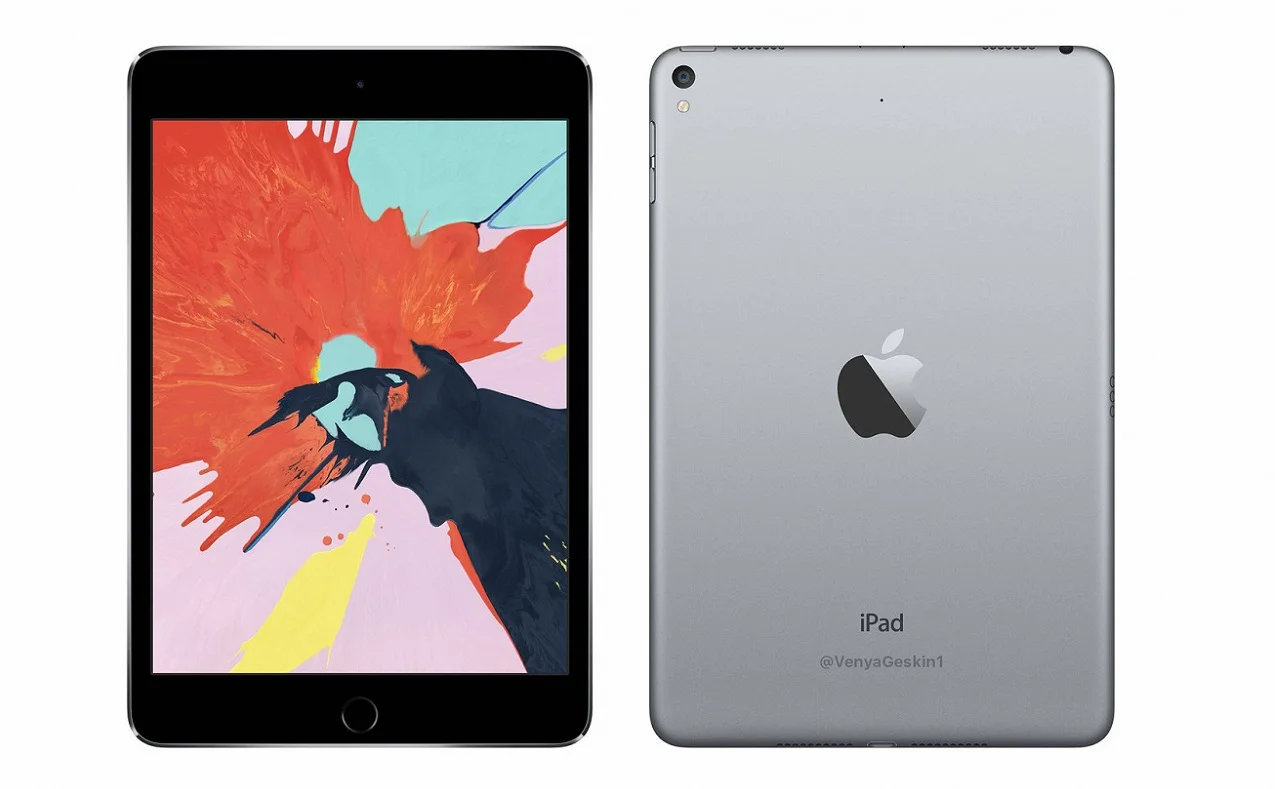 Новый рендер iPad Mini 5 дает точное представление, как будет выглядеть будущий планшет Apple - фото 2