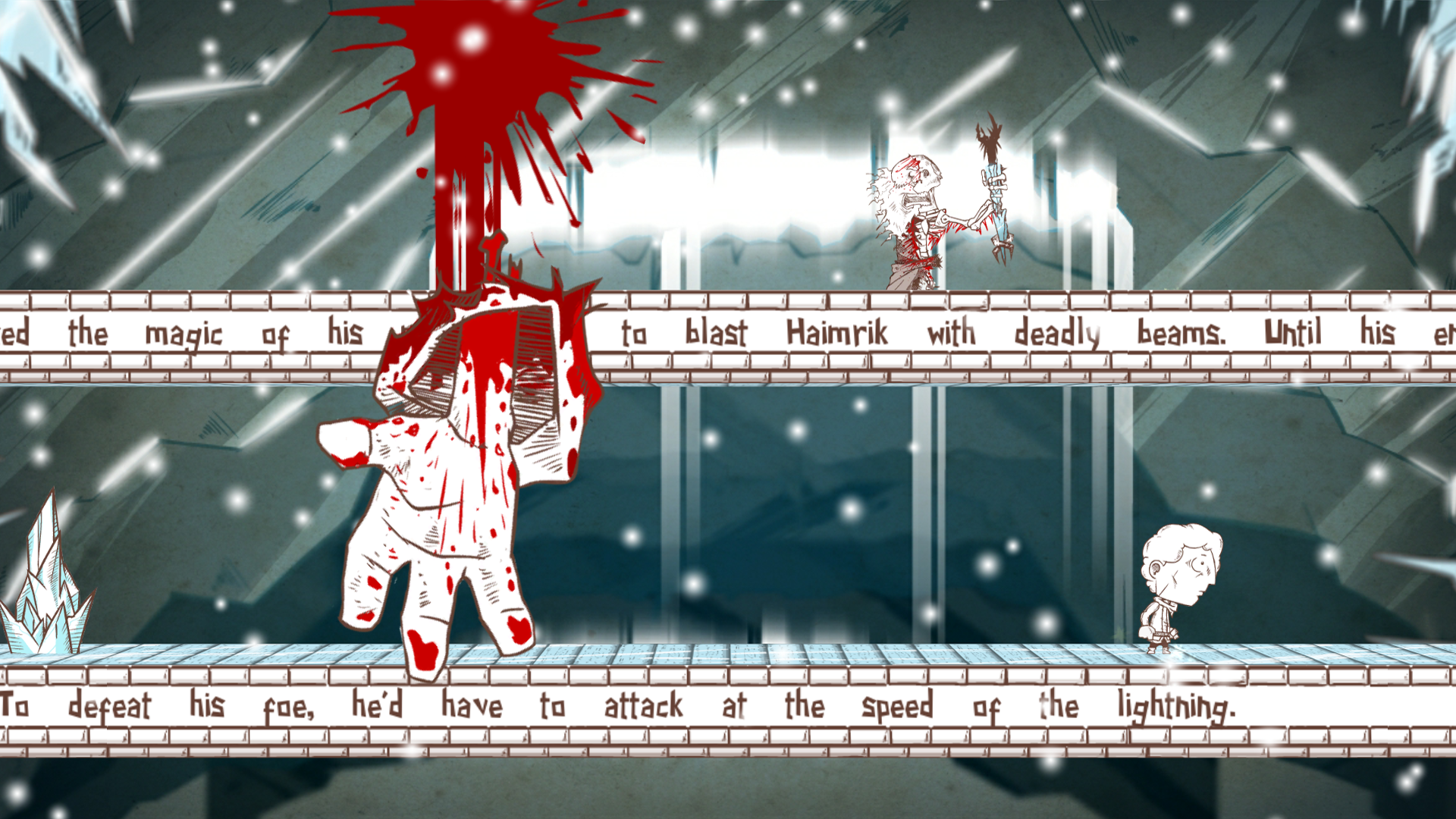 Суть. Haimrik — необычный платформер про «силу слова» - фото 3