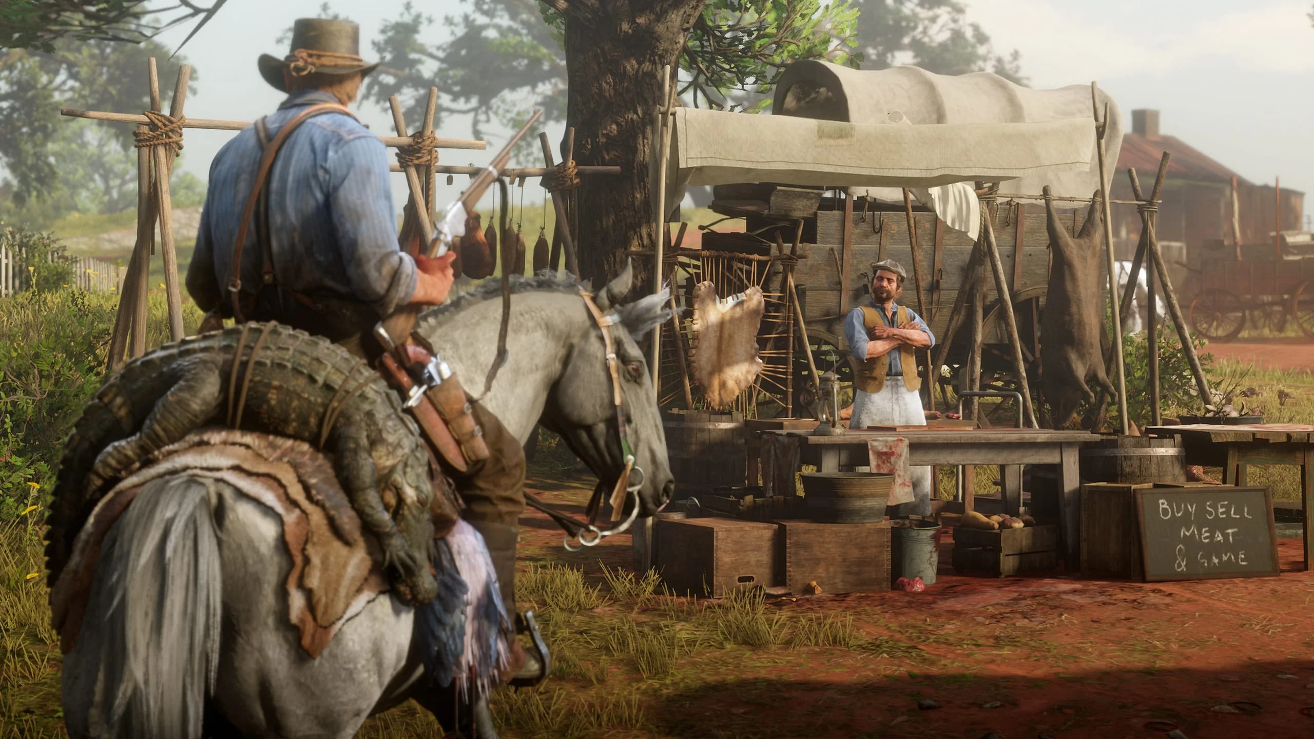 Разработчики Red Dead Redemption 2 рассказали про охоту и поделились новыми скриншотами - фото 1