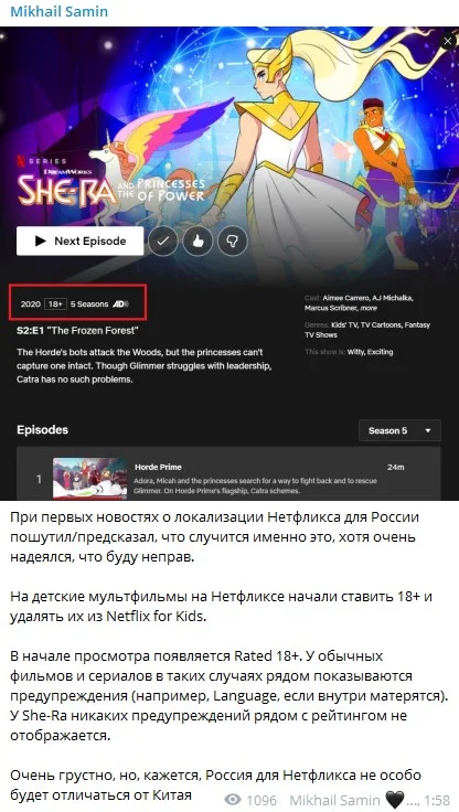 На Netflix повысили возрастной рейтинг некоторых мультфильмов. Все из-за ЛГБТ-персонажей  - фото 1