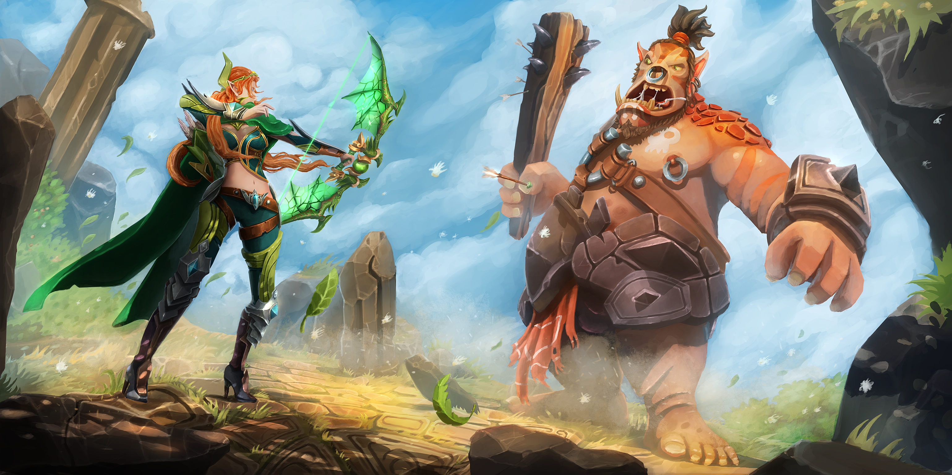 Rise of Angels — это браузерная MMORPG с полноценной 3D-графикой и большим количеством разных режимов — от классики до непривычной для такого жанра Tower Defence. При этом в центре внимания PvP-сражения. Игроки борются за титул Чемпиона Арены, гильдии — за владение замками.