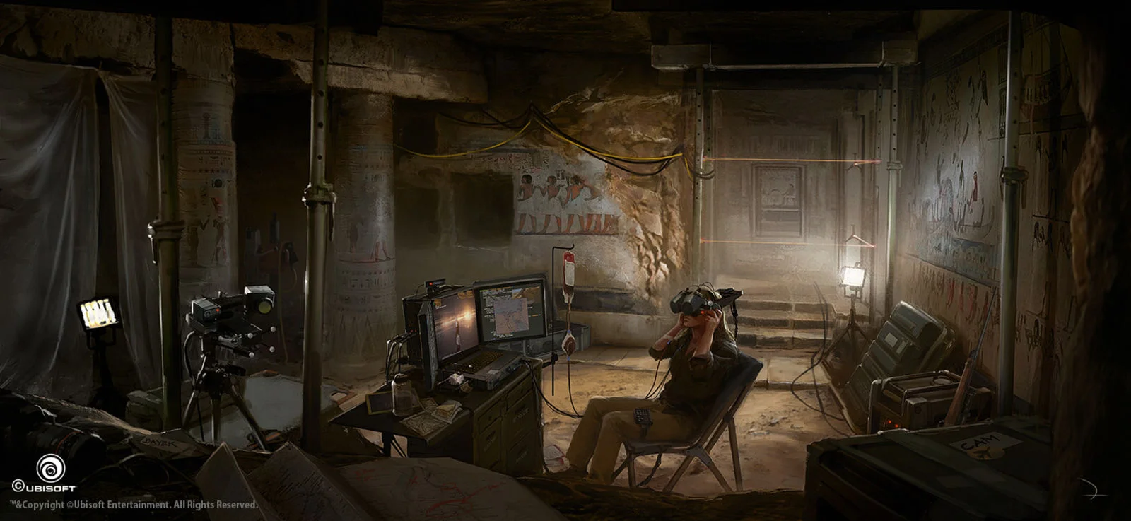 Потрясающие виды Древнего Египта (и не только) на концепт-артах Assassinʼs Creed: Origins - фото 19
