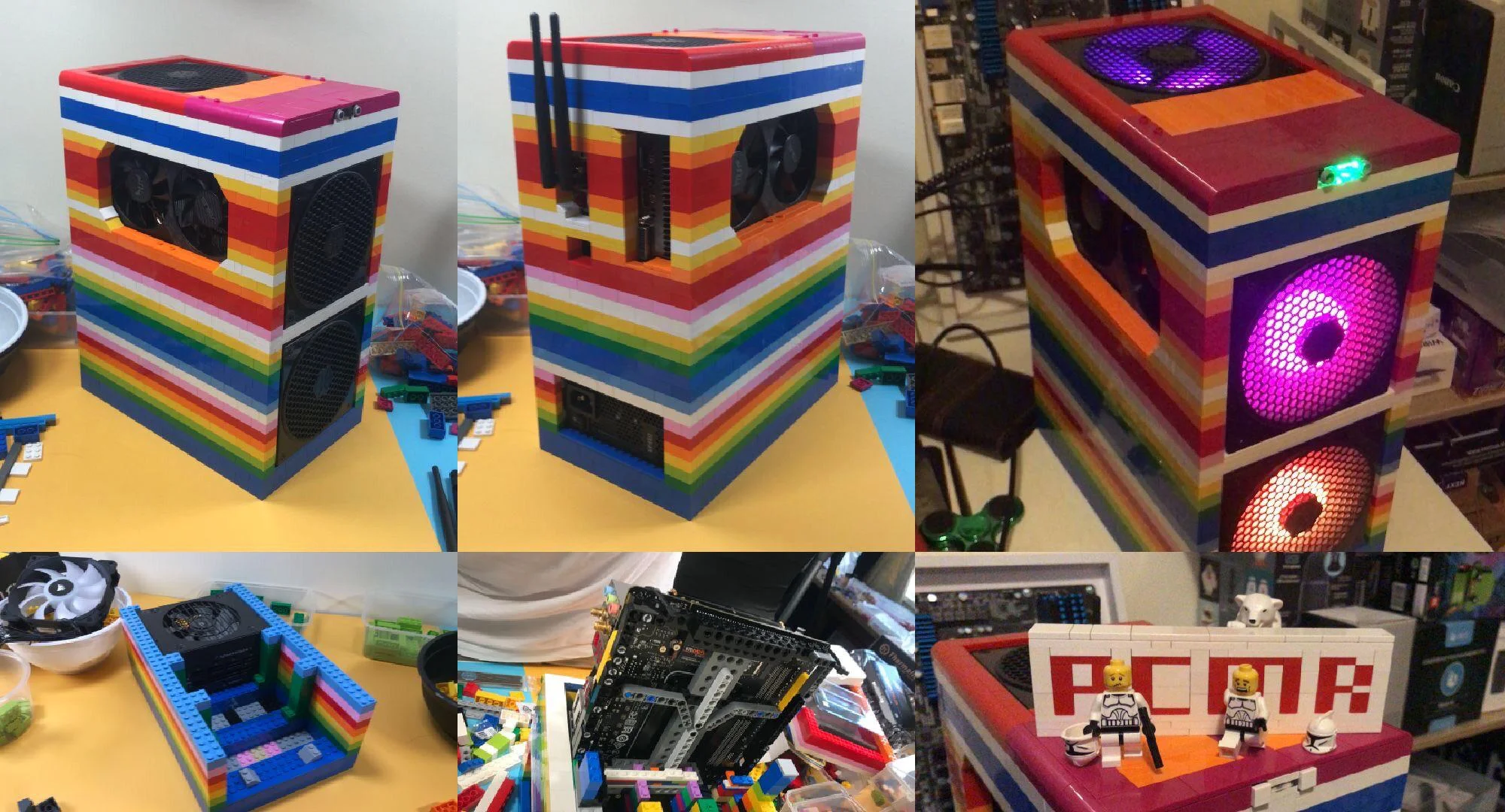 Корпус ПК собрали из кубиков LEGO - фото 1