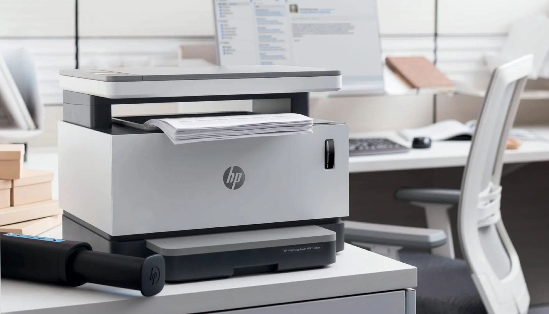 HP Neverstop Laser: первый в мире офисный принтер без картриджа. Аппарат заправляется за 15 секунд - фото 1