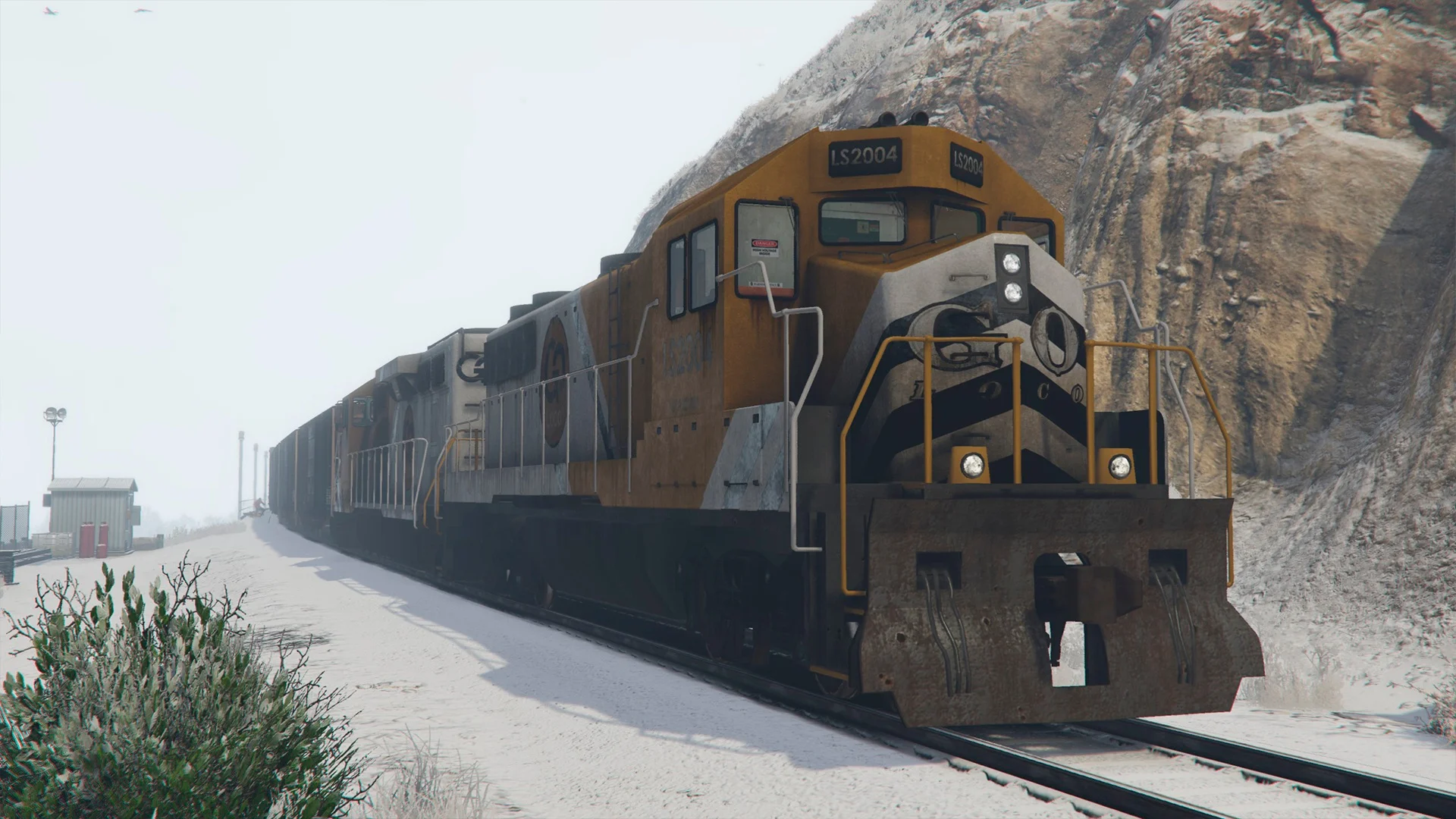 Гифка дня: поезд-призрак в Grand Theft Auto 5 - фото 1