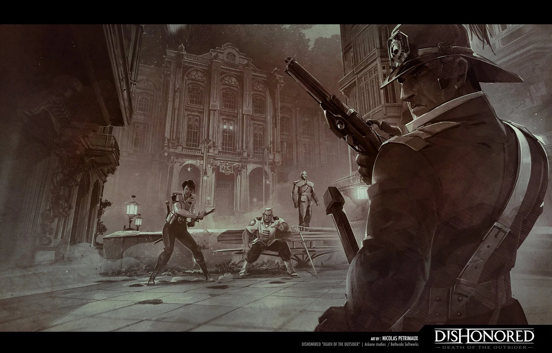 Dishonored the death of the outsider картины