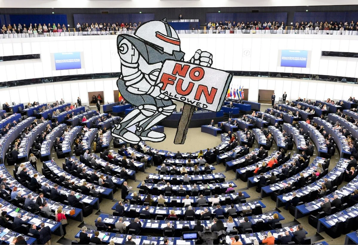 Европарламент принял новый закон о копирайте. В Интернете уверены, что он приведет к запрету мемов - фото 1