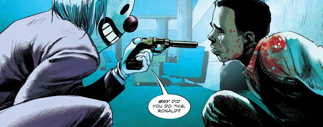 Мертвый Бэтмен и замена Харли. Лучшие и худшие истории из юбилейного выпуска про Джокера - фото 6