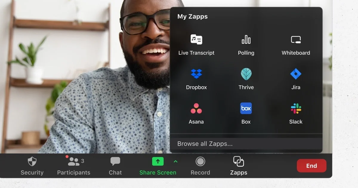 Zoom серьезно обновился: зашифрованные видеоконференции, поддержка сторонних приложений и другое - фото 3