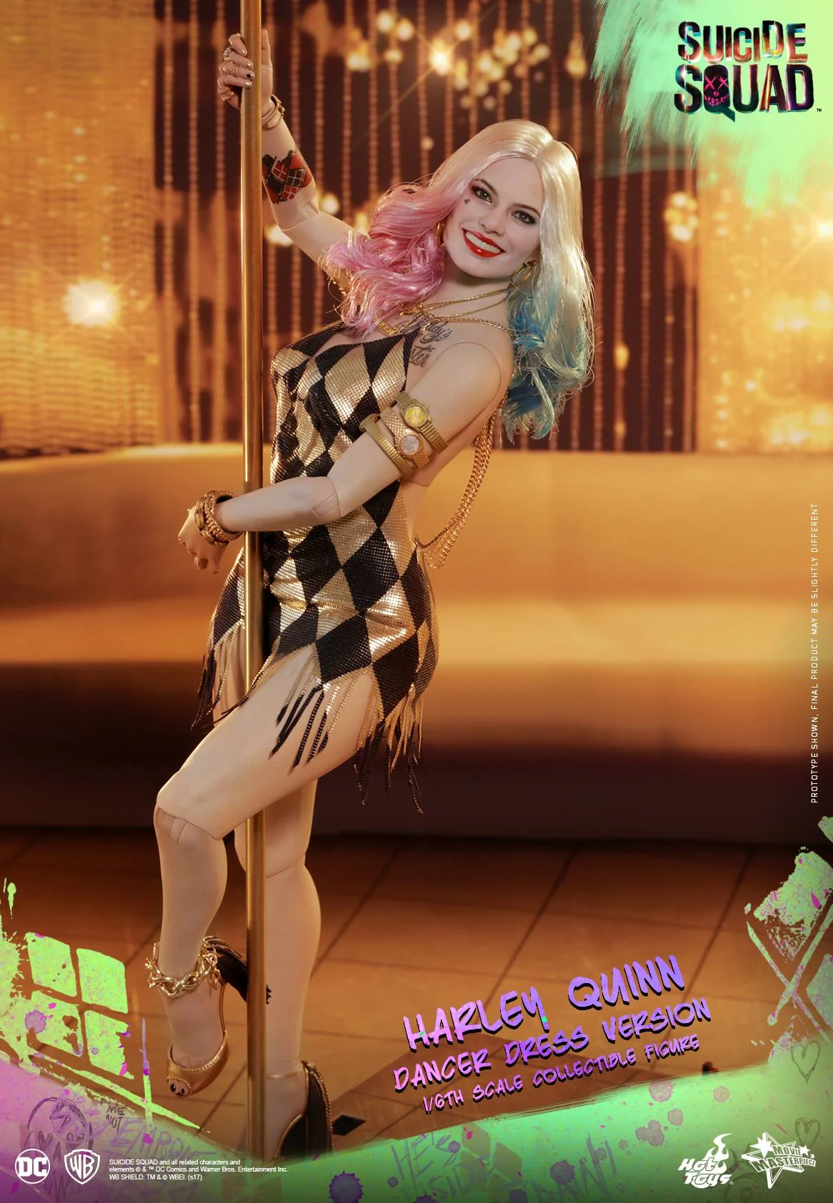 Фигурка Харли Квинн-танцовщицы выглядит как кукла Барби - фото 2