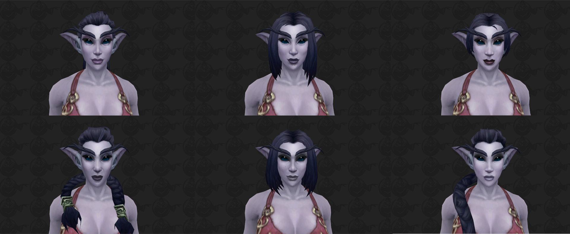 У ночных эльфов в World of Warcraft есть черная прическа. Но почему-то только у охотников на демонов - фото 2
