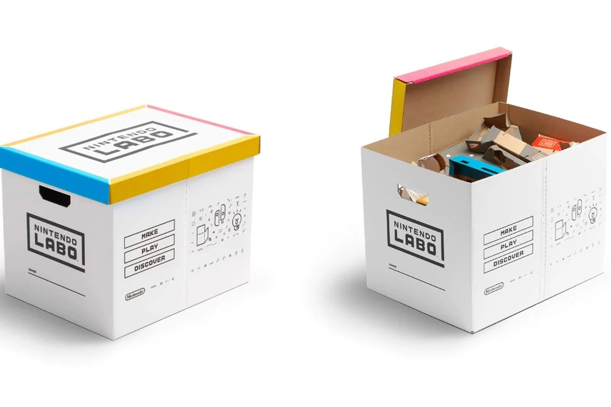 Nintendo выпустит картонную коробку для хранения картонного конструктора Labo. Все логично! - фото 1