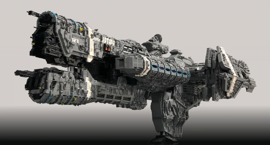 Фанат Halo потратил 5 лет и 25 тысяч деталек LEGO, чтобы собрать корабль из игры - фото 2
