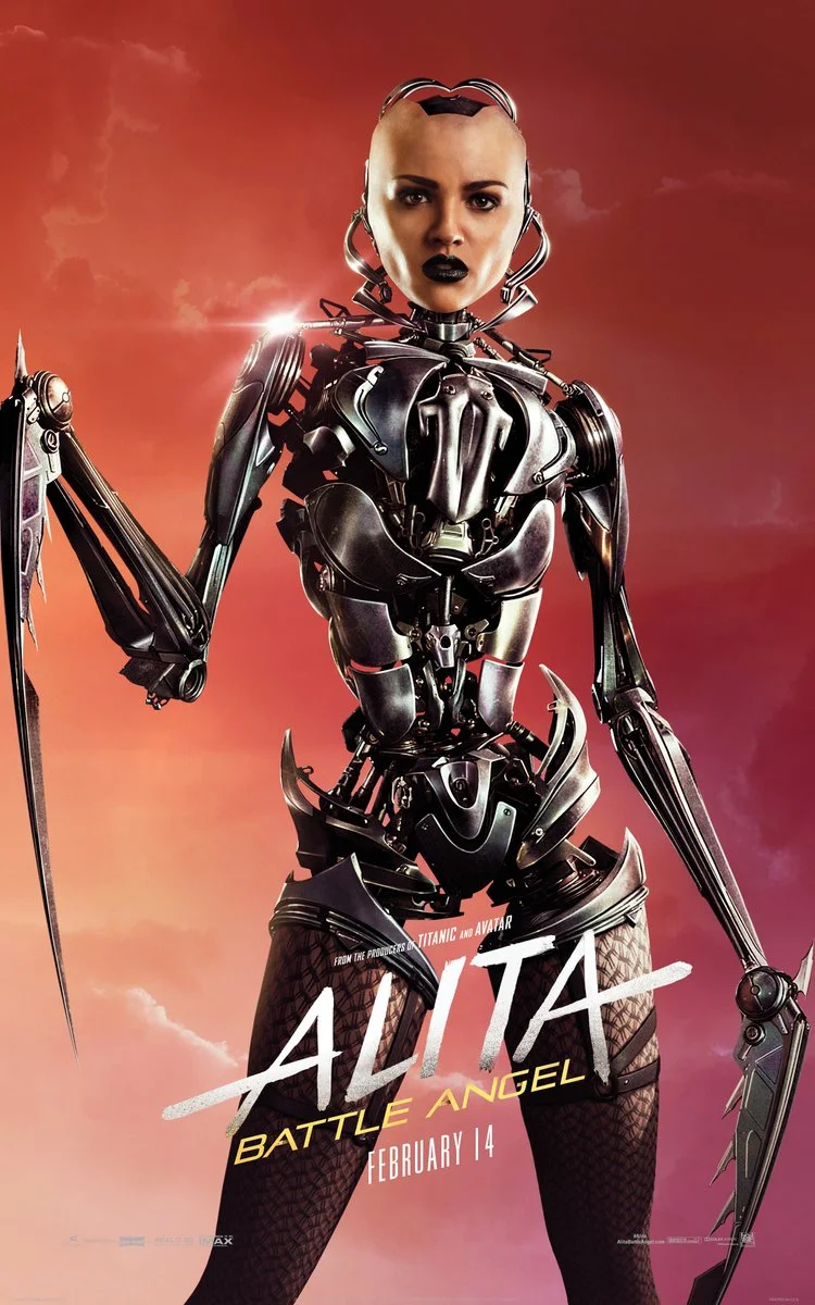 На новых постерах фильма «Алита: Боевой ангел» представлены боевые киборги и люди - фото 10